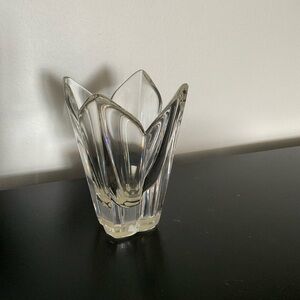Orrefors Tulip Crystal Vase vintage